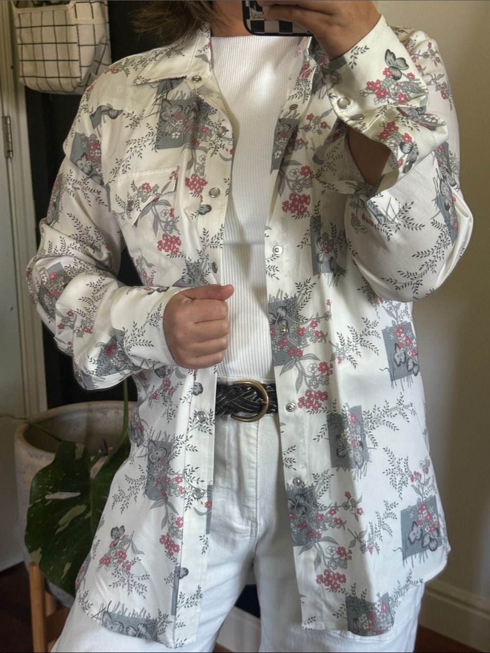 Vintage 70s H Bar C California Ranchwear Western Shirt 100% Tencel. Size S mens - Picture 8 of 11